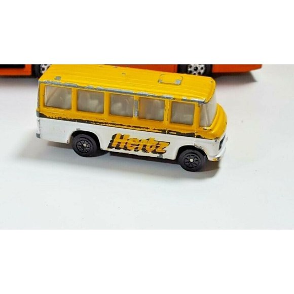 Vtg X2 BusEs Metrobus gM Hertz Mercedes 621cb7 - Picture 4 of 9